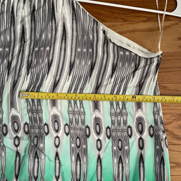 Jay Godfrey Womens Silk One Shoulder Mini Dress Size 0 Multicolor Print Cocktail - Picture 5 of 7